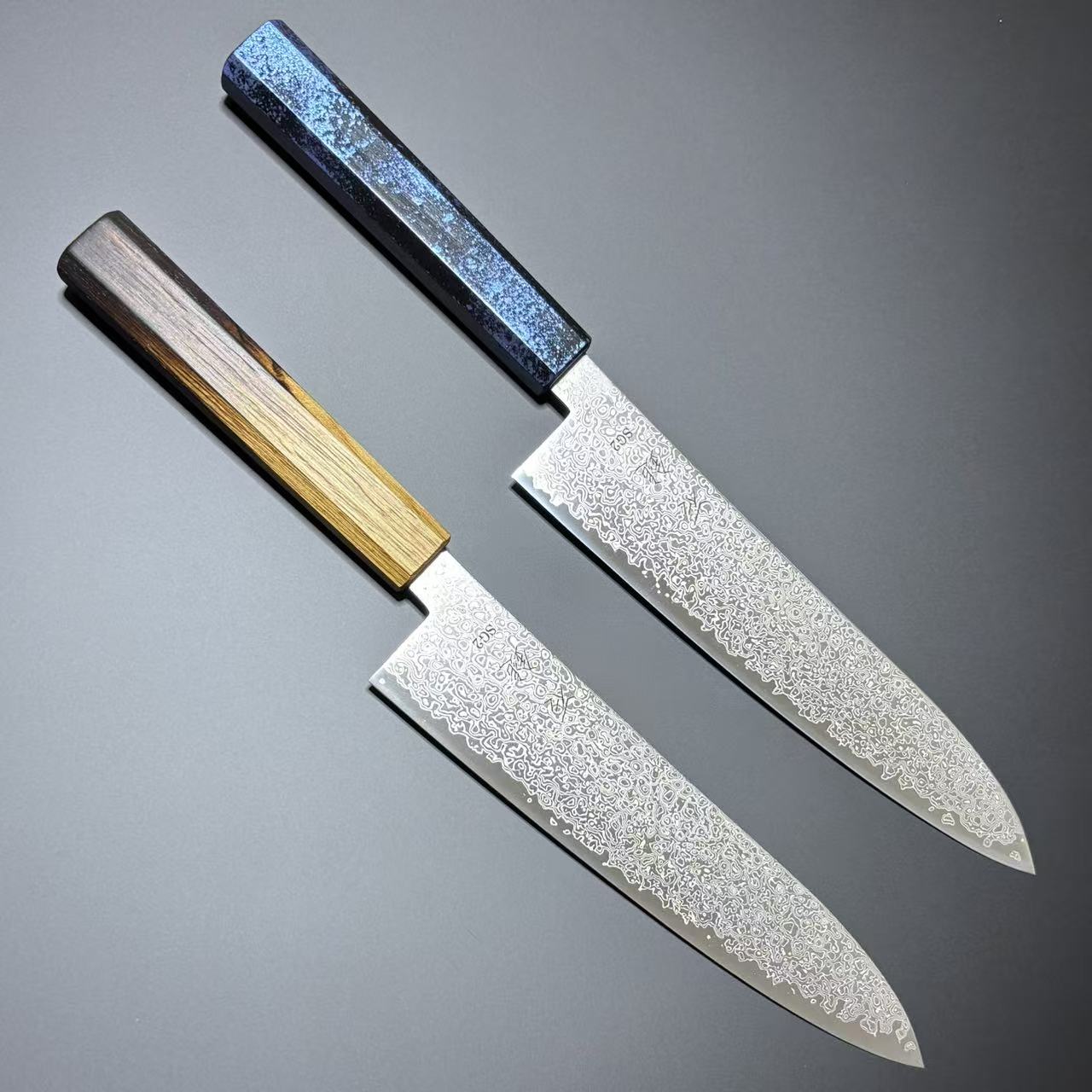 Gyuto SG2 Damascus 210mm 2-Handle-Type