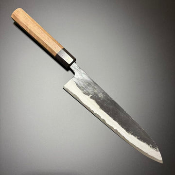 Gyuto Super-Blue Kurouchi Walnut 210mm