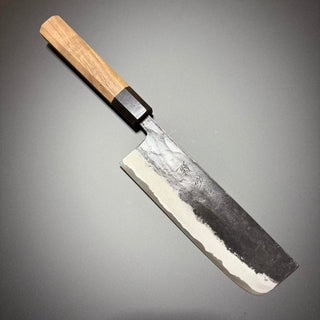 Nakiri Super-Blue Kurouchi Walnut 165㎜