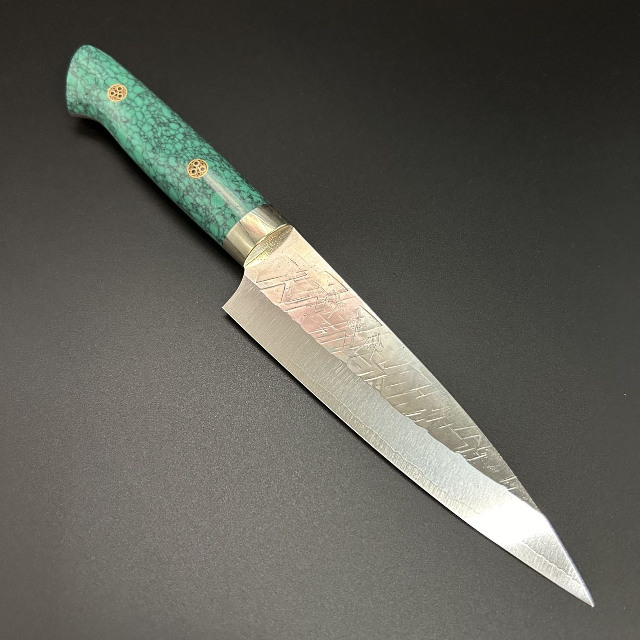 こさめ Petty SRS13 Tsuchime Turquoise Western 130mm