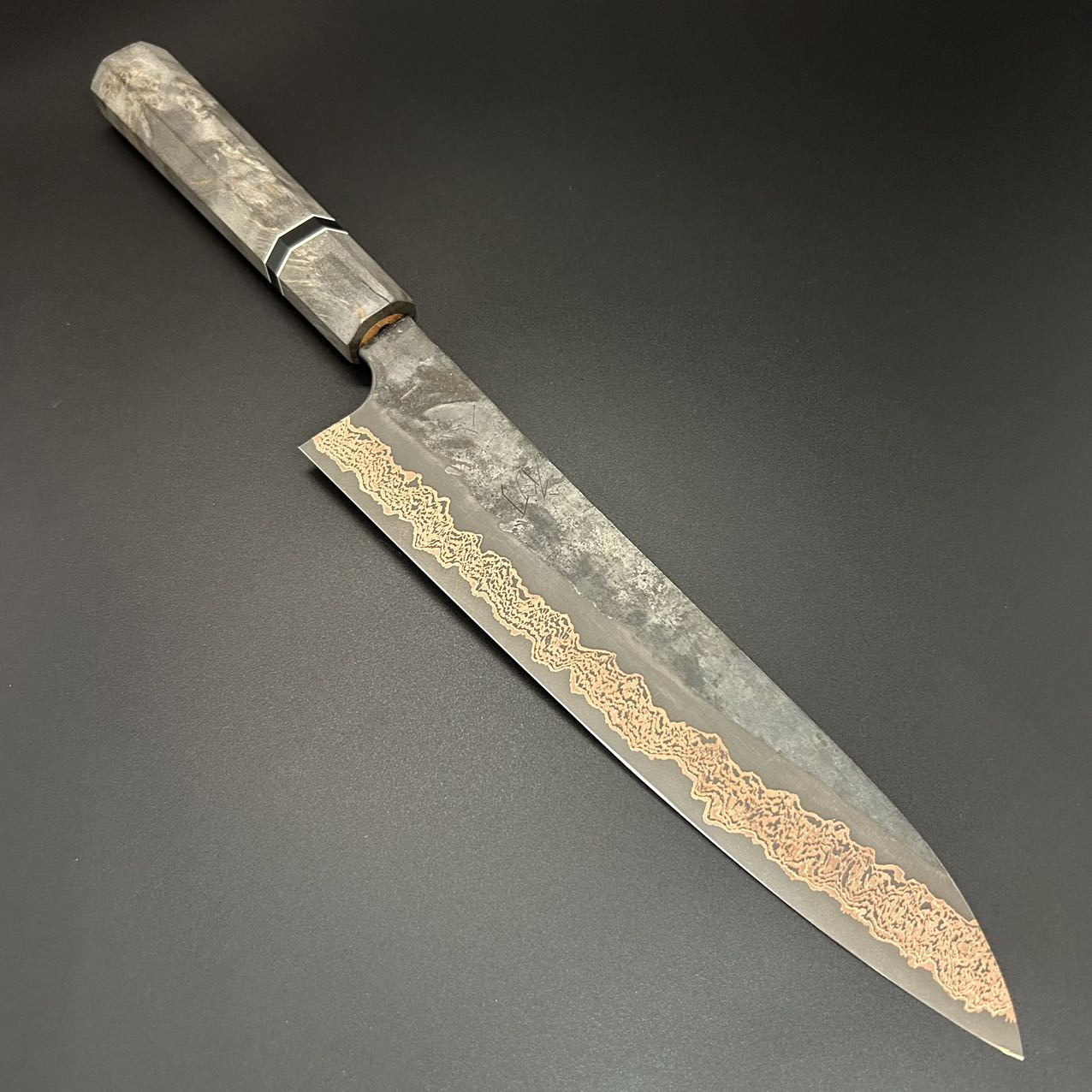 SUGINOMOTO 牛刀 260mm GyutoSLDDamascusResin240mm_1.
