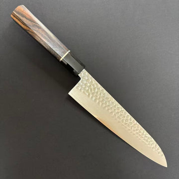 Gyuto VG10 Damascus 69-layer Tsuchime Ebony 210mm