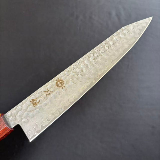 Gyuto VG10 Tsuchime Damascus  Ebony 210mm