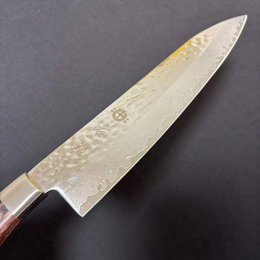 Gyuto VG10 Damascus 67-layer Tsuchime Western 210mm