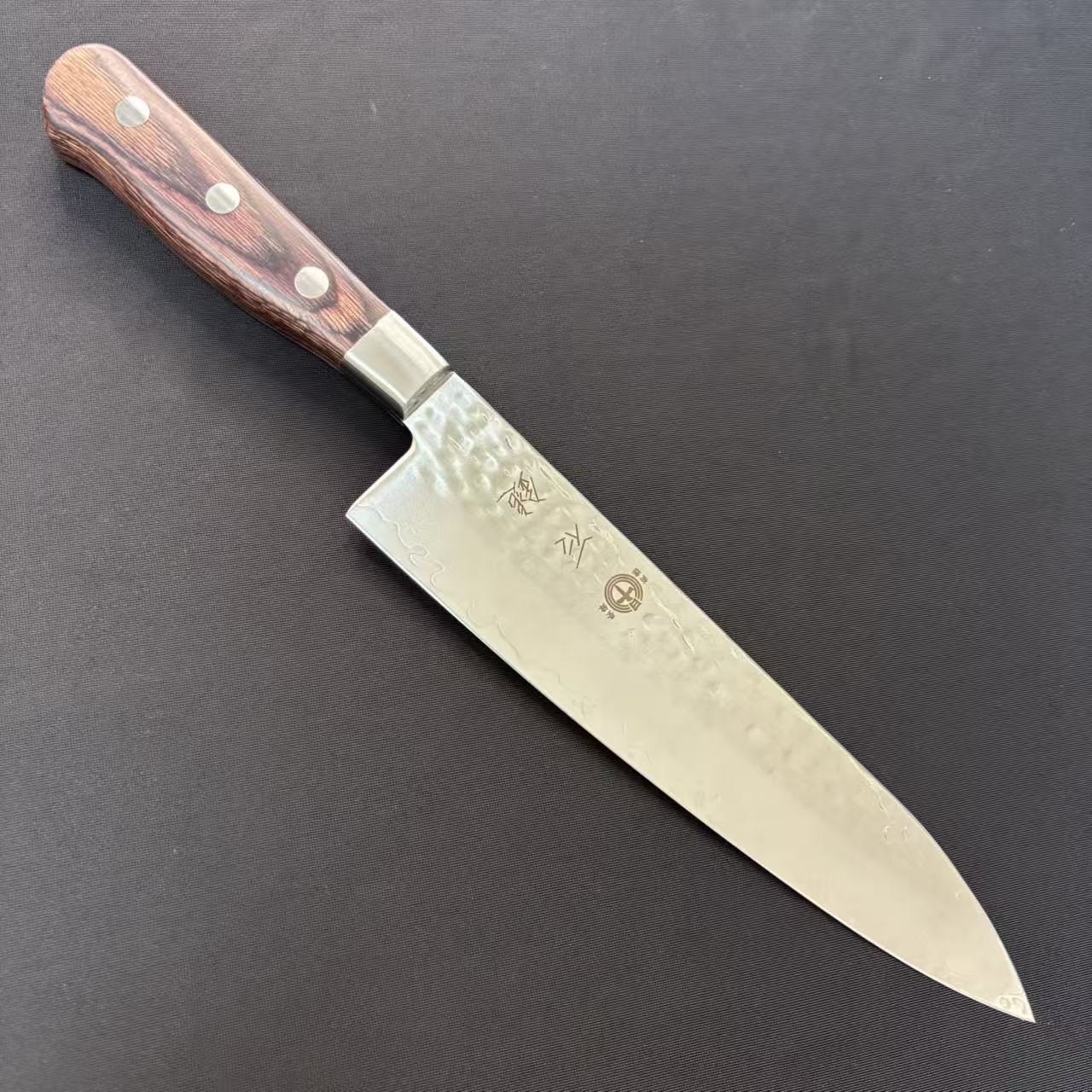 Gyuto VG10 Damascus 67-layer Tsuchime Western 210mm