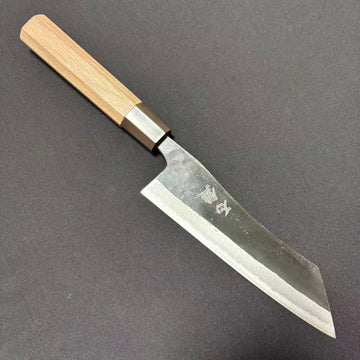 Hakata Knife Blue-2 Kurouchi Walnut 165mm