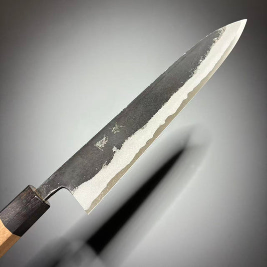 Gyuto Super-Blue Kurouchi Walnut 210mm