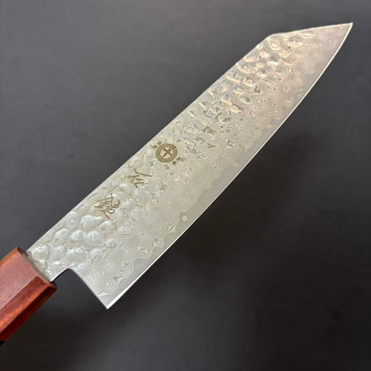 Kiritsuke VG10 Tsuchime Damascus  Ebony 180mm