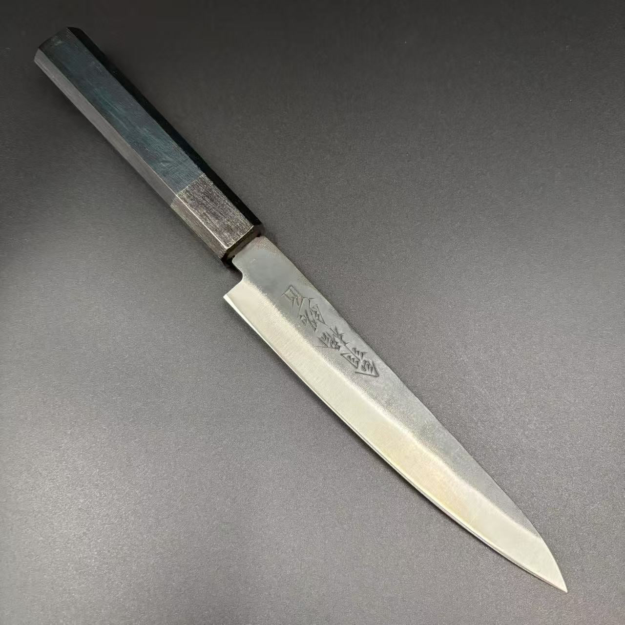 Petty Blue-1 Kurouchi Wood 150mm