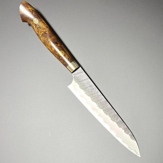 Petty SG2 Kurouchi Tsuchime Western 150mm 2-Handle-Type