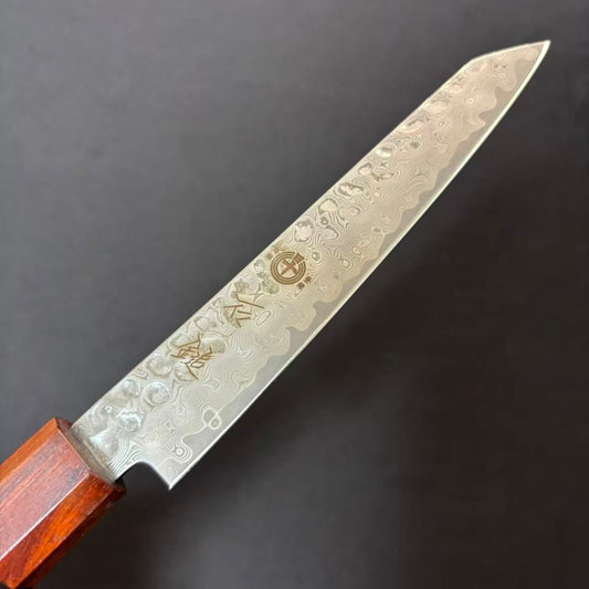 Petty VG10 Tsuchime Damascus  Ebony 135mm