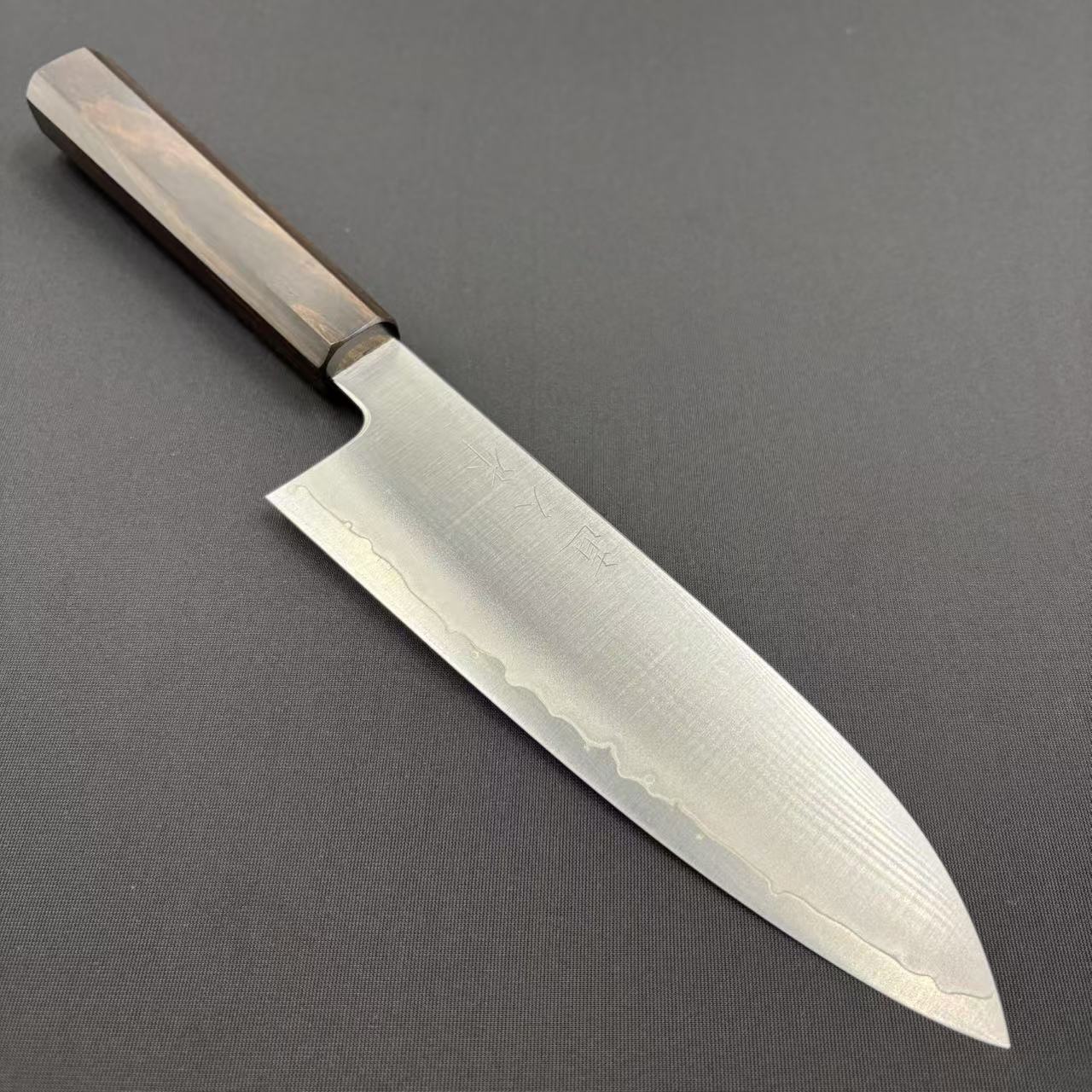 Santoku CoSP Polished Ebony 180mm