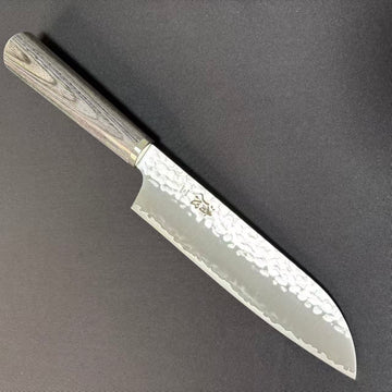 Santoku VG10 Tsuchime Plywood 165mm