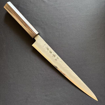 Sujihiki VG10 Nashiji Ebony 240mm