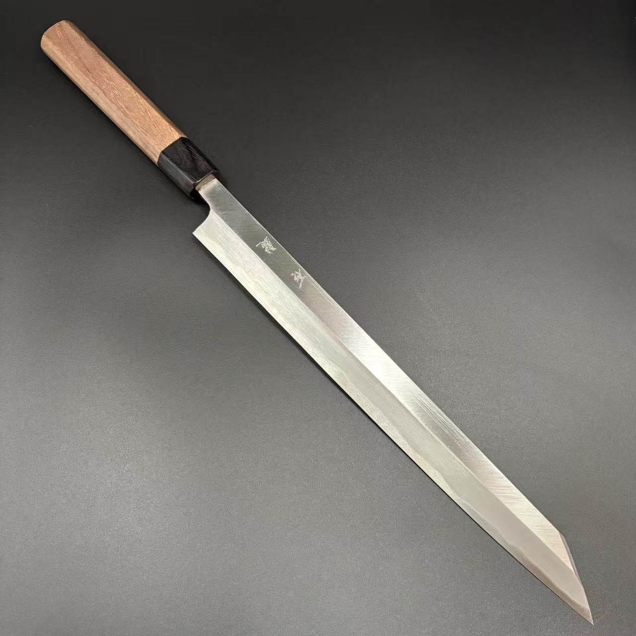 Yanagiba Blue-2 Polished Walnut 270-300mm