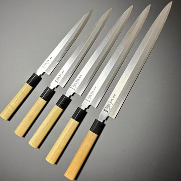 Yanagiba White-2 Polished Walnut 210-330mm
